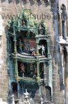 Die Figuren des Glockenspiels