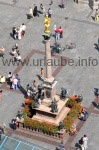 Die Mariensäule auf dem Marienplatz