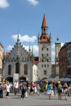 Altes Rathaus, vom Marienplatz gesehen