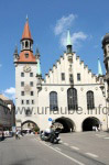 Altes Rathaus, Blick in Richtung Marienplatz