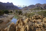 Landschaft am Ombonde-Trockenfluss