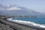 Die Küste von Kaikoura besteht zwar aus Steinen, aber das tut der Idylle des Ortes keinen Abbruch.