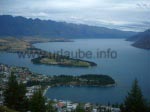 Ausblick von Bob's Peak auf Queenstown und die Umgebung.