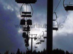 Zur Luge muss man zuerst mit einer Seilbahn ganz oben auf den Berg fahren.