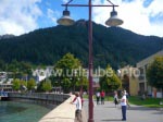 Die Uferpromenade entlang der Queenstown Bay