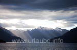 Atemberaubende Lichtspiele auf dem Lake Te Anau.