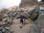 Endlich angekommen auf dem Gipfel des Mt. Taranaki/ Mt. Egmont