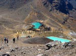 Die Emerald Lakes sind das Highlight auf dem Tongariro Alpine Crossing.