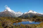 Bergsee auf dem Key Summit