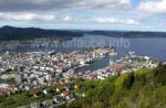 Bergen - Blick vom Flyen