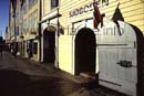 Häuser der Hanseniederlassung Bryggen. Zur Zeit der Hanse war hier das Zentrum des Handels mit Nordnorwegen und dem Ausland.