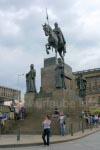 Das Denkmal Wenzels am Wenzelsplatz