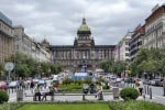 Der Wenzelsplatz mit dem Nationalmuseum