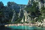 Plage de baignade dans une Calanque