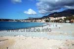 Strandpromenade an der Baie du Soleil