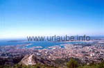 Vue sur la baie de Toulon à partir de Mont Faron