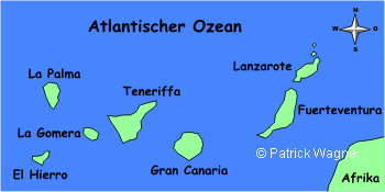Les îles canaries