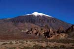 Roques de Garcia avec le Teide á l'arriére-plan