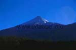 Blick auf den Teide am frühen Morgen vom Westen aus