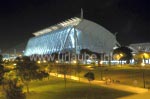 Das Museo de las Ciencias bei Nacht