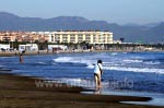 Am Strand von Valencia