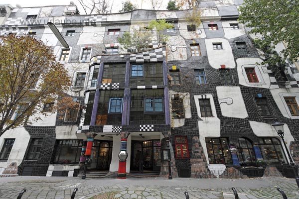 Im Museum des Kunsthauses kann man nicht nur zahlreiche Werke von Hundertwasser sehen.