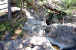 Polierte Felsen und Gletschertöpfe im Gletschergarten