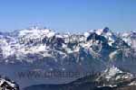 Links der Gran Paradiso (4061 m) und rechts der Grivola (3969 m)