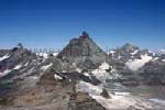Das Matterhorn vom Klein Matterhorn aus gesehen: wo ist die Schönheit des Berges geblieben?